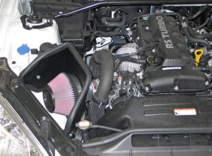 Hyundai Genesis Performance Air Intake - K&N Engineering - Typhoon - `10-`12